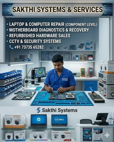 Sakthi Systems & Services local workspace & component repair diagnostics