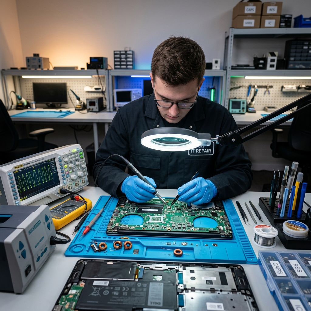 Sakthi Systems & Services laptop motherboard diagnostic workstation
